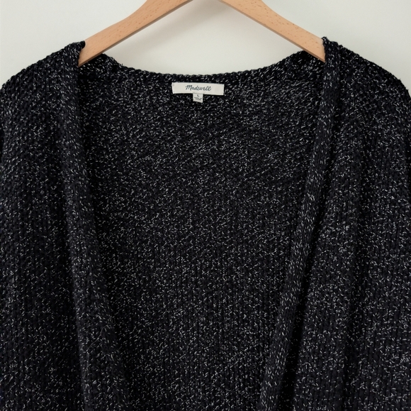 Madewell Memento Fringe 2 Pocket Open Cardigan Large - Picture 6 of 13